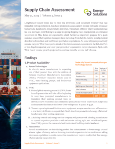 Supply Chain Assessment Vol 5 Issue 5